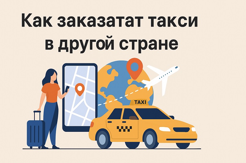 Заказ такси в другой стране